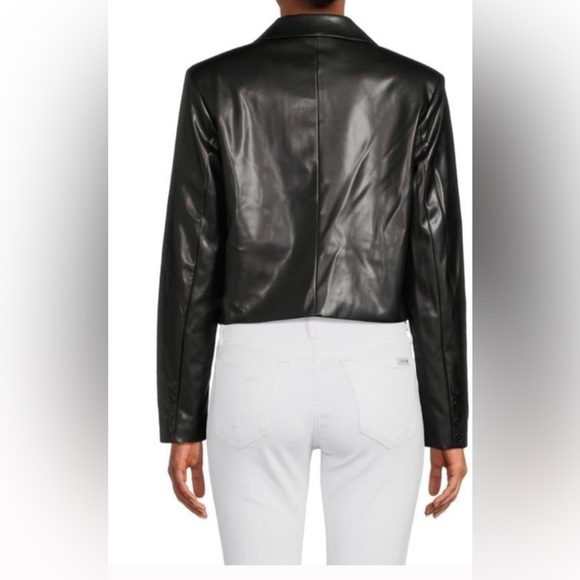 Area, stars, faux leather jacket - Picture 2 of 6